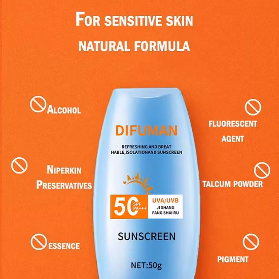 FPS 50+ com Aloe Vera e Vitamina E Protetor Solar Flip Top Tube 125ml