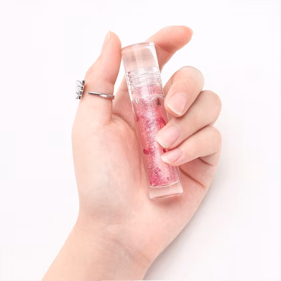Brilho labial cristal com brilho labial com sabor de brilho brilho labial perfumado brilho labial